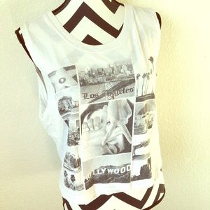 B&W Graphic Muscle T